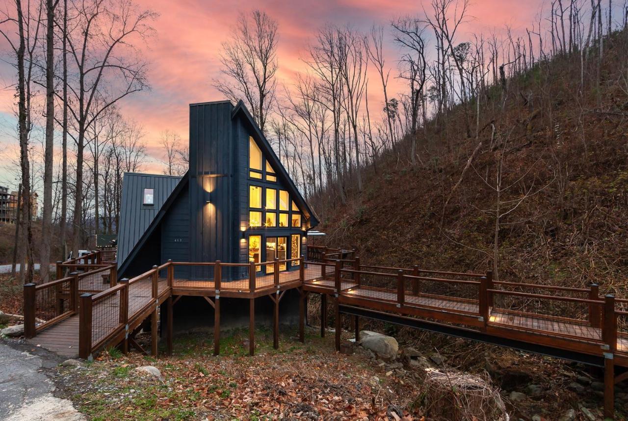 Вілла Night Owl Cabin Гатлінбург Екстер'єр фото