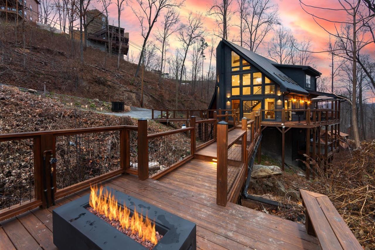 Вілла Night Owl Cabin Гатлінбург Екстер'єр фото